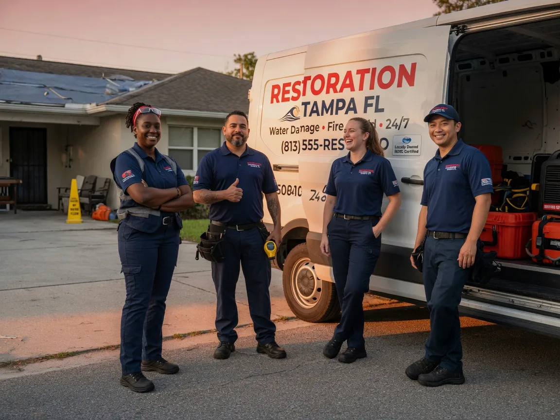 Water Damage Restoration company in Thurston, NE